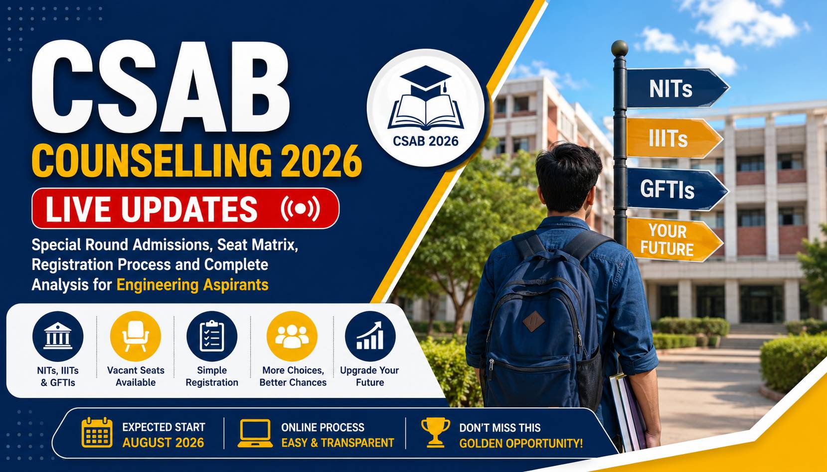 CSAB Counselling 2026 Live Updates